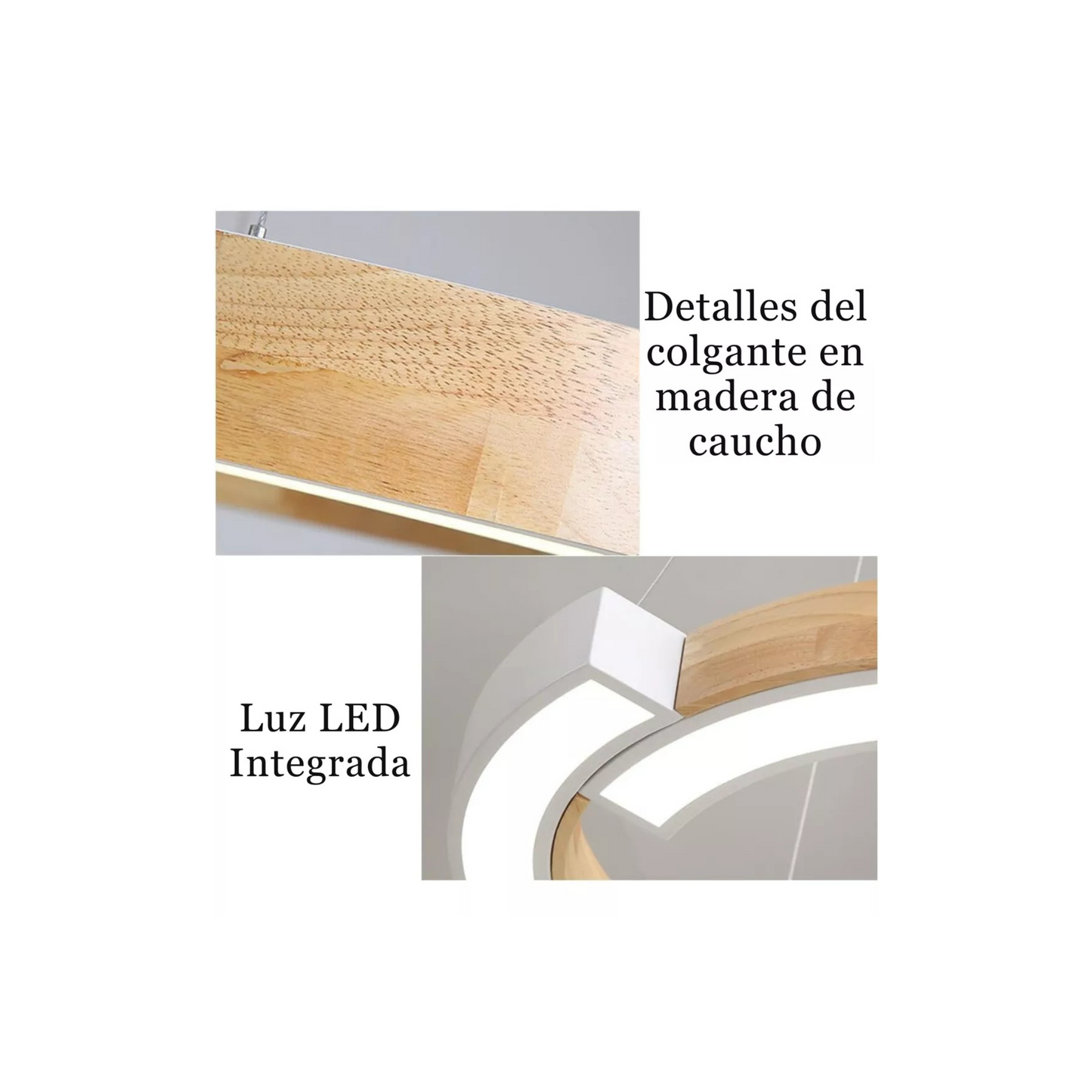 Colgante Viggo Led Nórdica Moderna