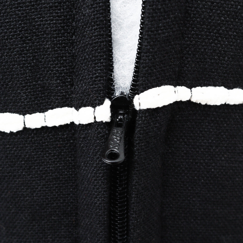 Funda Almohadón Rayas Bordada 45cm x 45cm