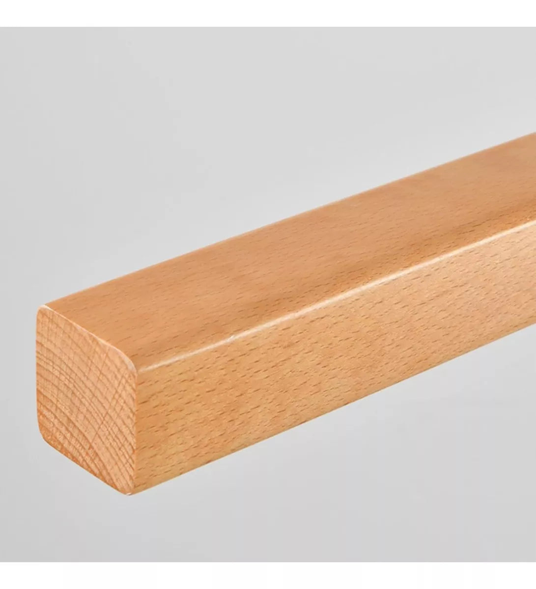 Lámpara Colgante Lineal Basilea Barra Led Madera