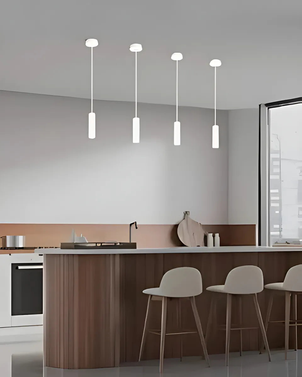 Lámpara Colgante Techo Estocolmo Cilindro Slim Estocolmo