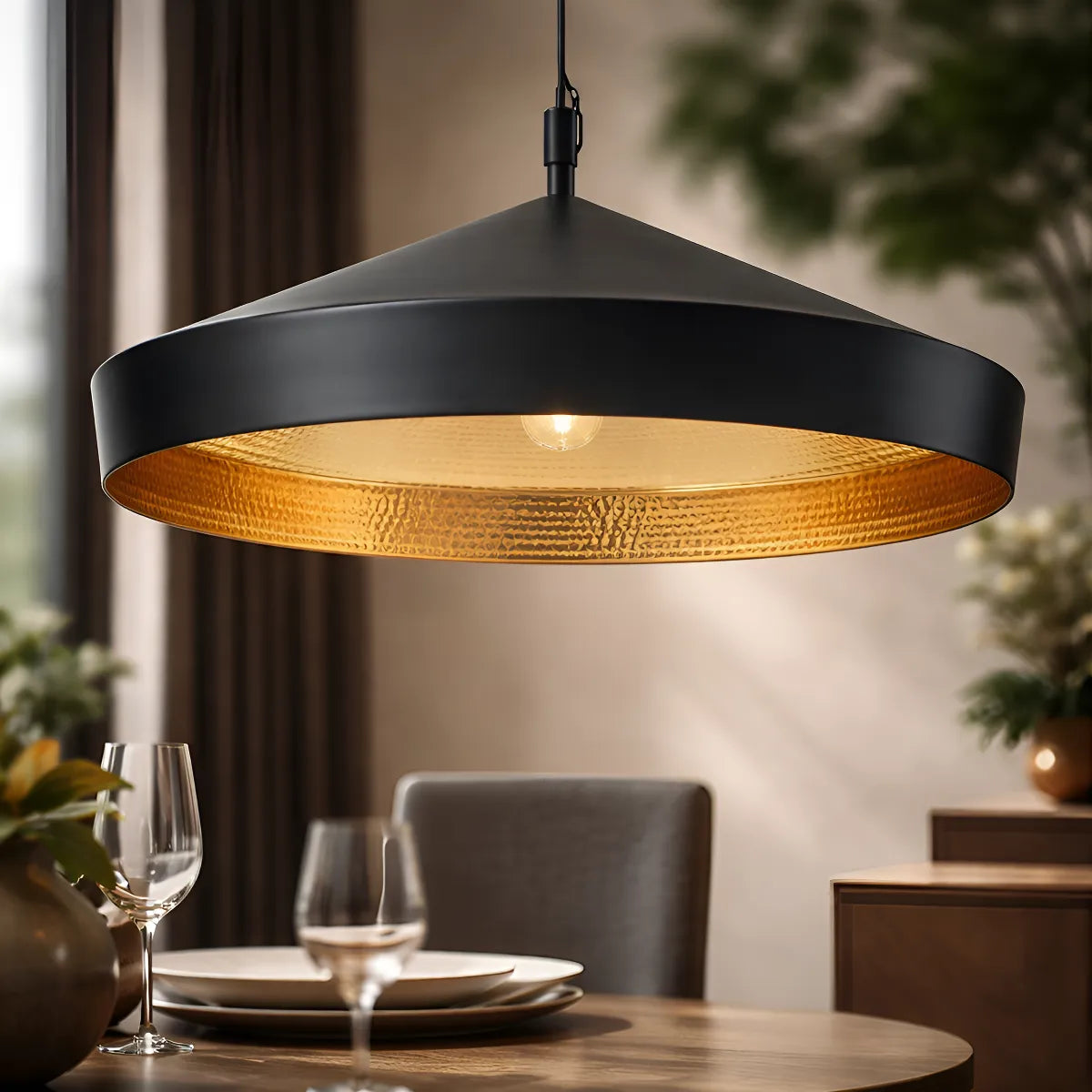 Colgante Estilo Tom Dixon Flat