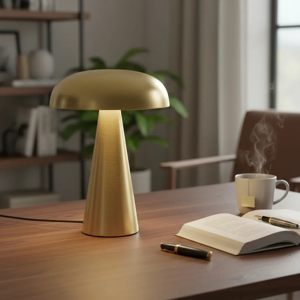 Lámpara Mesa Portátil Recargable Usb Dimerizable Bremen