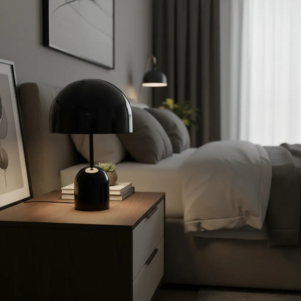 Lámpara De Mesa Amsterdam Led Aluminio