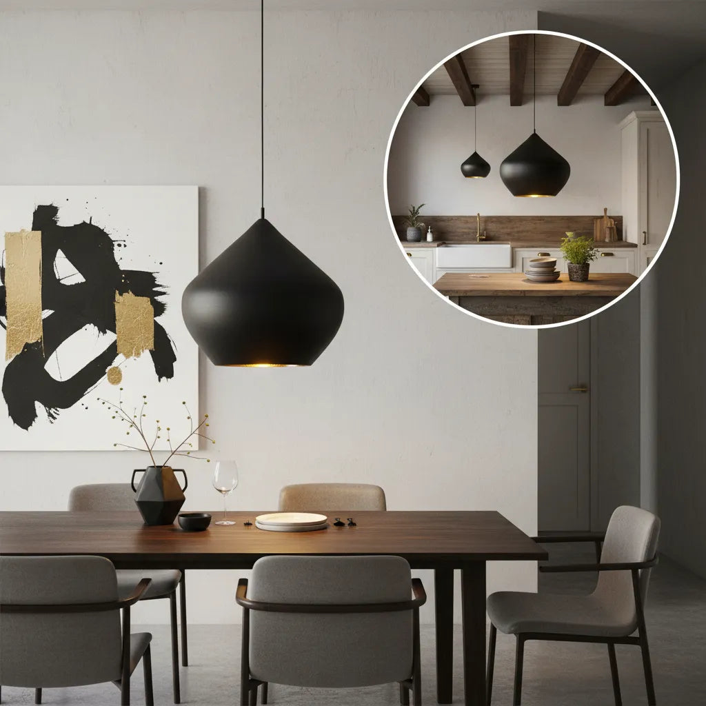 Colgante Estilo Tom Dixon Stout