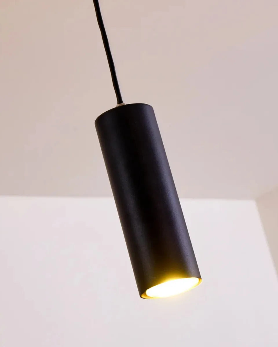 Lámpara Colgante Techo Estocolmo Cilindro Slim Estocolmo