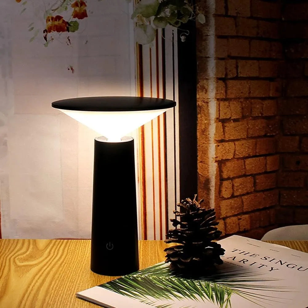 Portátil Lámpara De Mesa Bruma Zagreb, Dimerizable