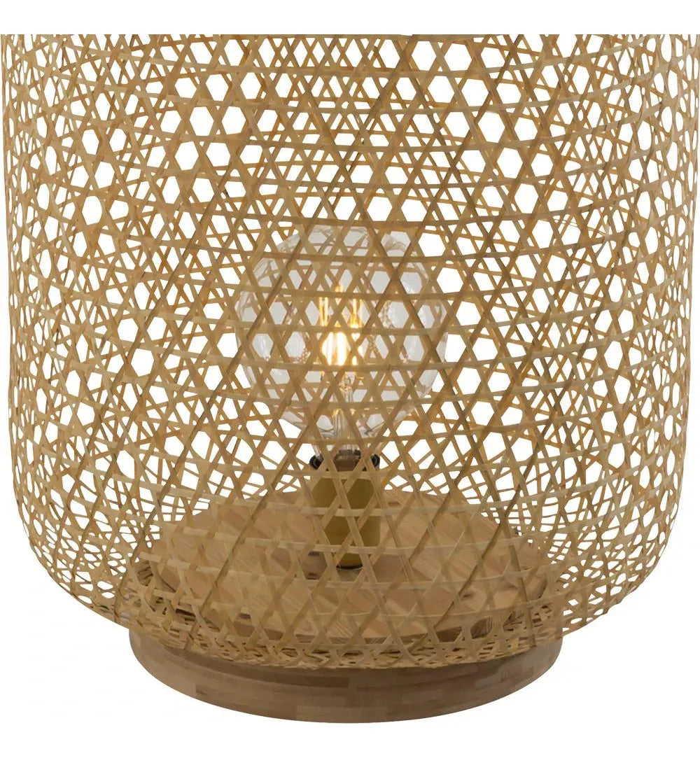 Lámpara Pie Bilbao Fibra Natural