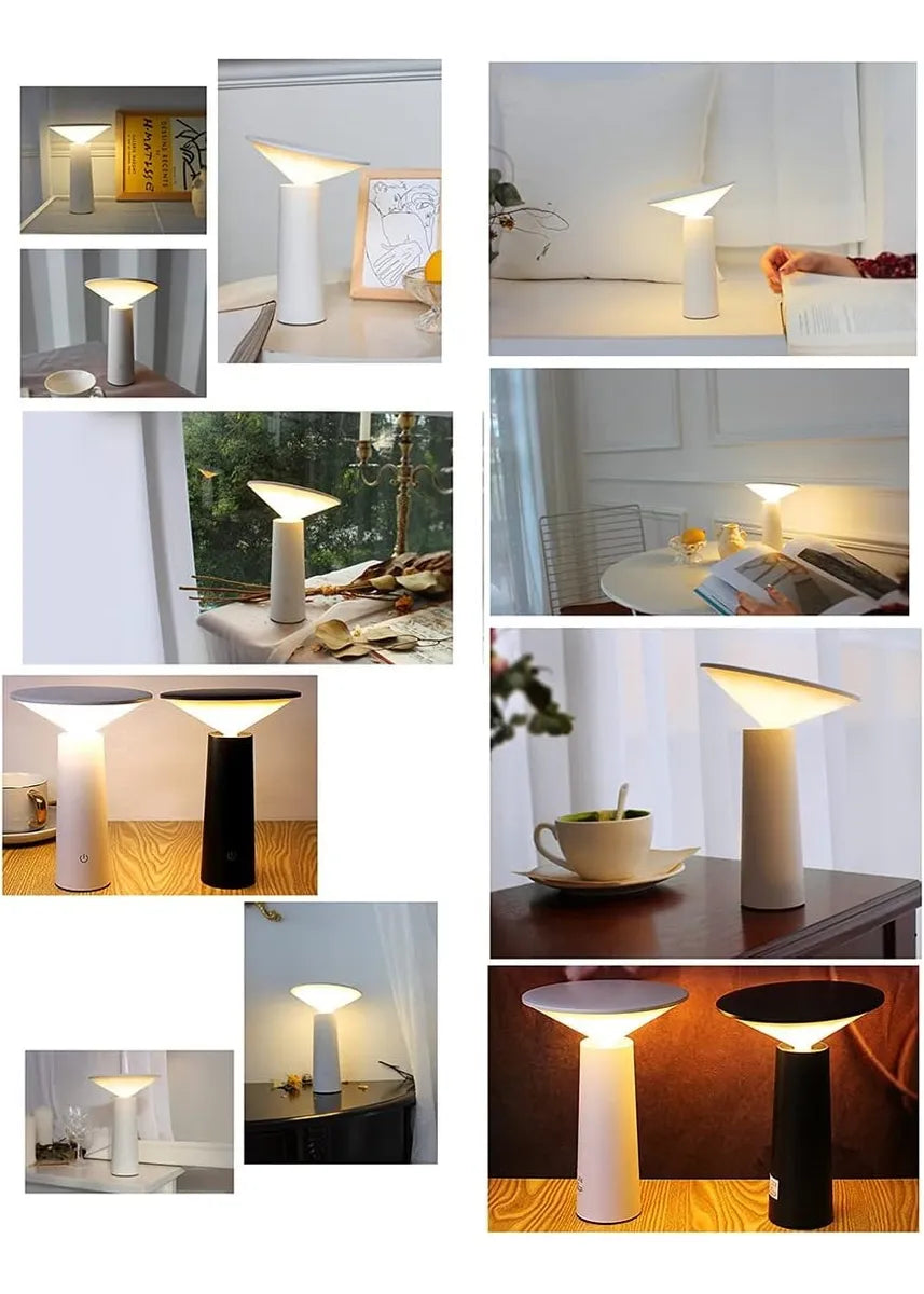 Portátil Lámpara De Mesa Bruma Zagreb, Dimerizable