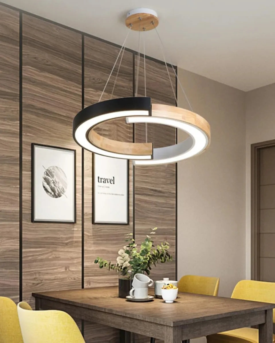 Colgante Lámpara Techo Led Nórdico Viggo 58cm X 53cm