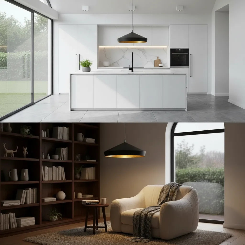 Colgante Estilo Tom Dixon Flat