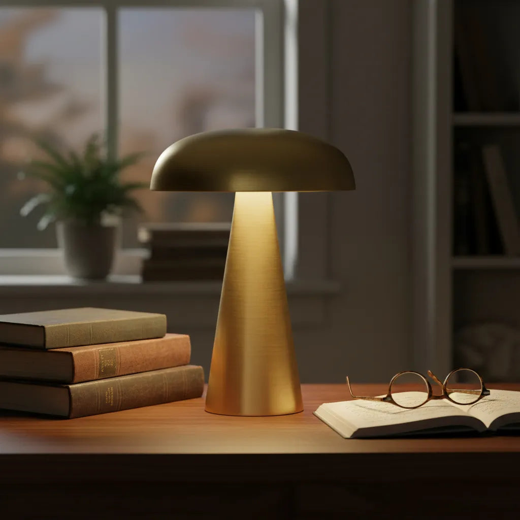 Lámpara Mesa Portátil Recargable Usb Dimerizable Bremen