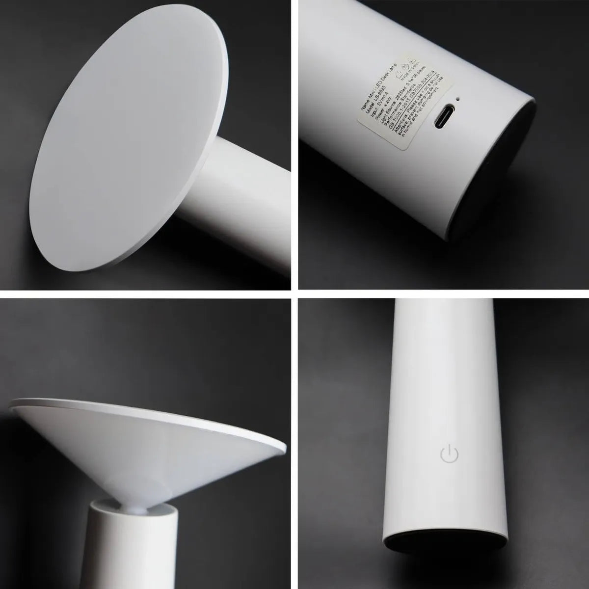 Portátil Lámpara De Mesa Bruma Zagreb, Dimerizable