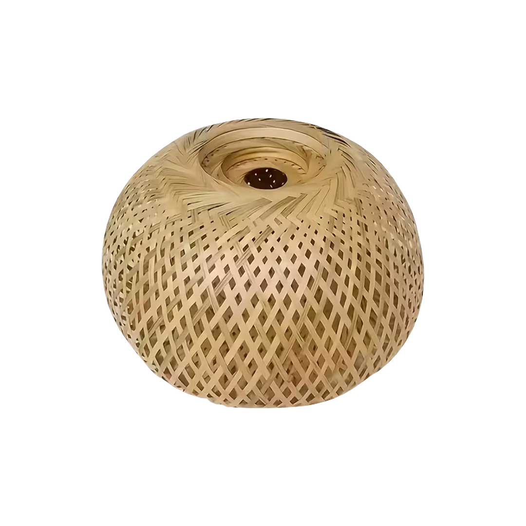 Lámpara Colgante Cairo 60cm Xl Fibra Natural Mimbre